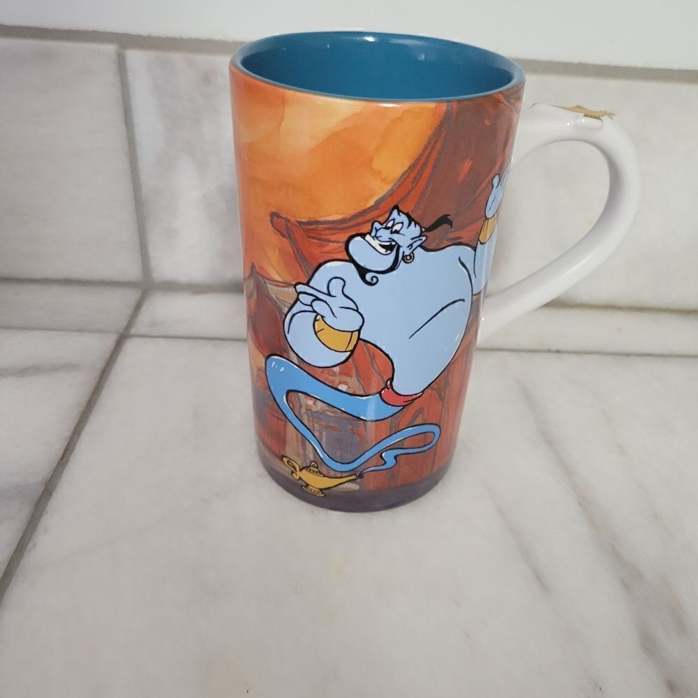 Disney Genie Tall Coffee Tea Mug - Aladdin 16 oz.